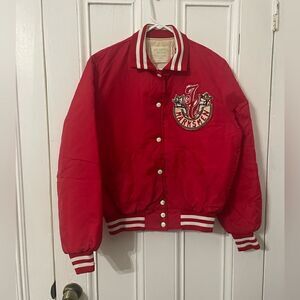 VINTAGE 1991 varsity bomber jacket